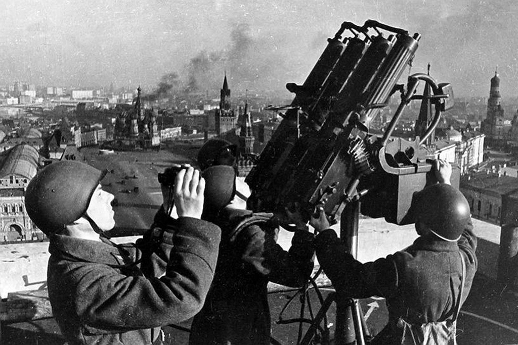 Начало битвы за Москву в ходе Великой Отечественной войны (1941)