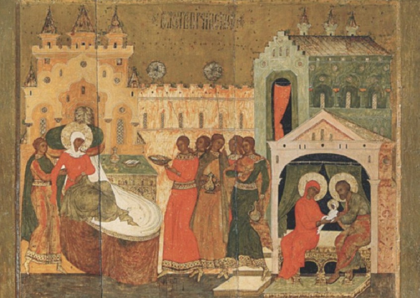 Фрагмент иконы Рождество Богородицы. XVI в..jpg