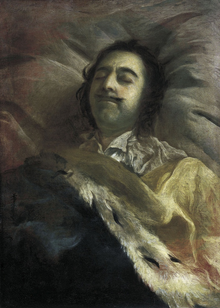 И. Никитин. Пётр I на смертном одре.1725.jpg